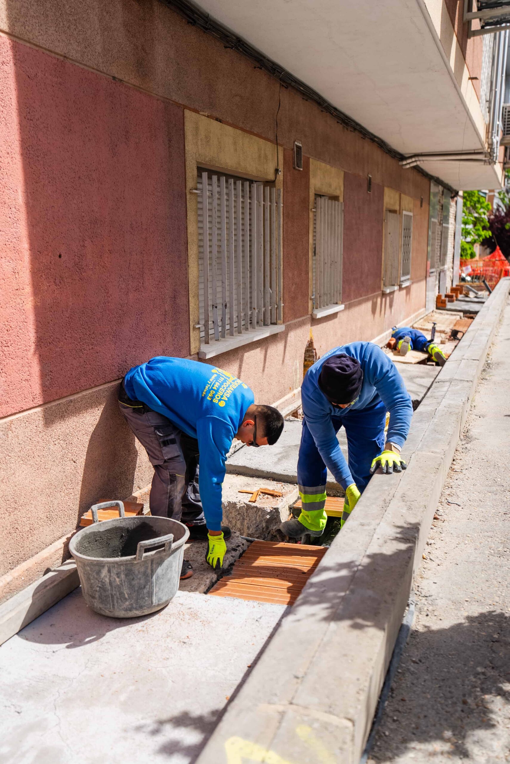 rehabilitación arqueta de trasdos