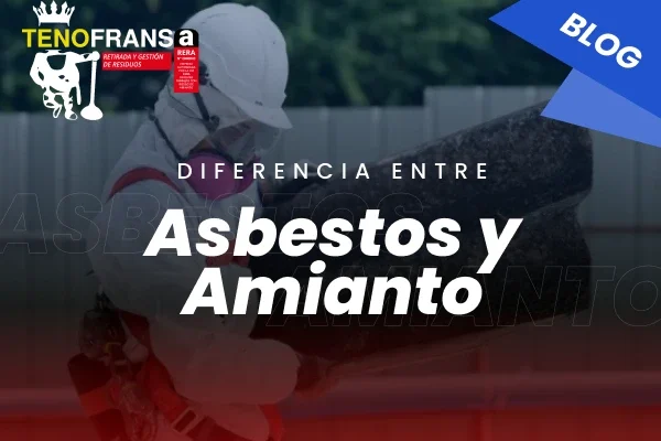 ¿Cuál es la diferencia entre asbestos y amianto?