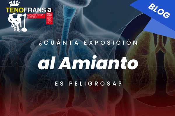 ¿Cuánta exposición al amianto es peligrosa?